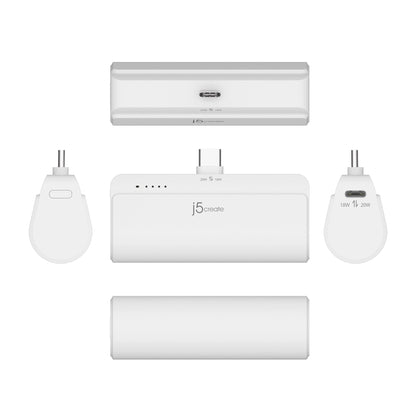 J5create USB-C Pocket Power Bank - JPB5220
