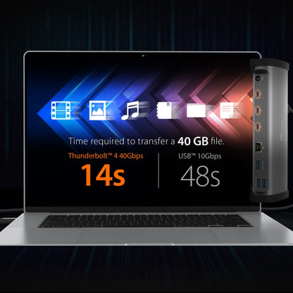 J5create 8K Thunderbolt 4 Docking Station - JTD562