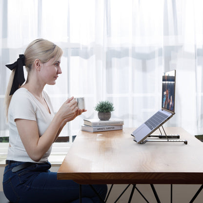J5create Laptop Stand with USB 4-Port Hub - JTS223