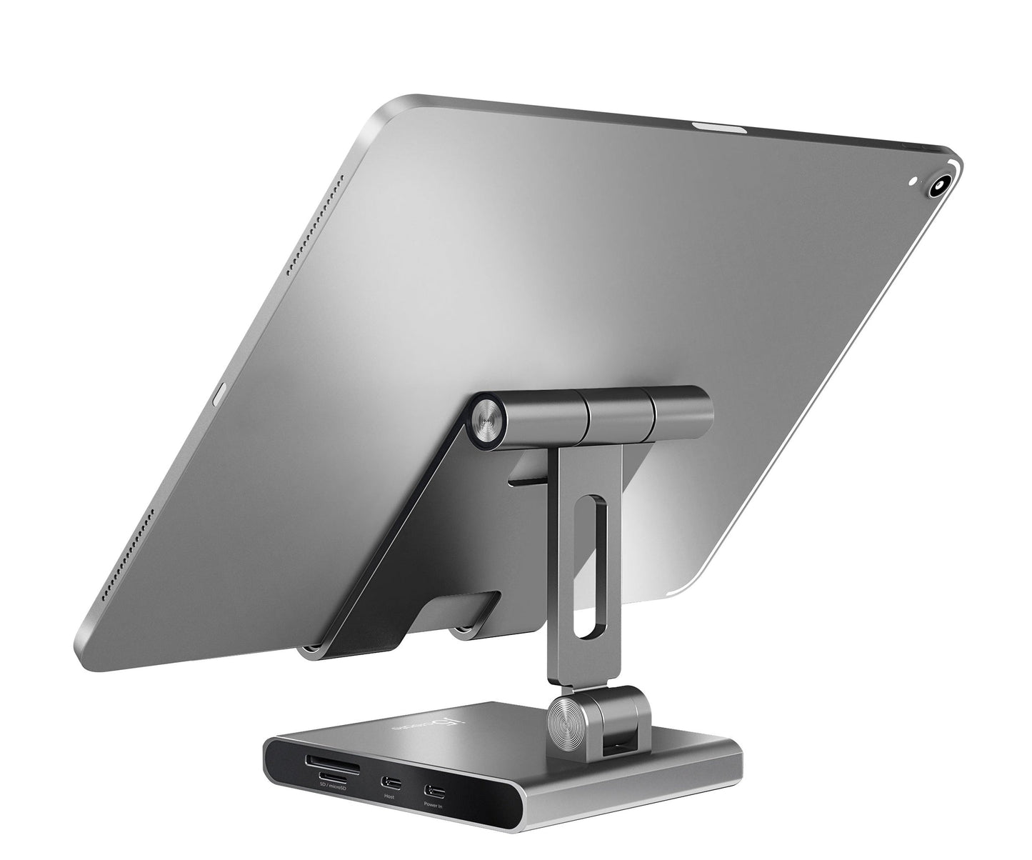 J5create Multi-Angle Stand with Docking Station for iPad Pro - JTS224
