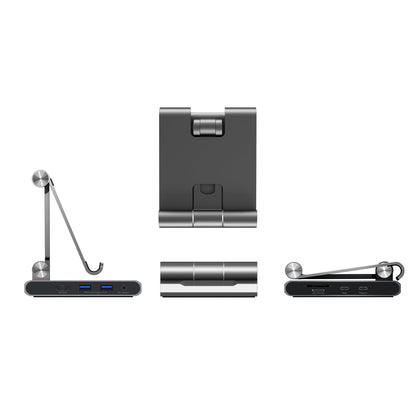 J5create Multi-Angle Stand with Docking Station for iPad Pro - JTS224