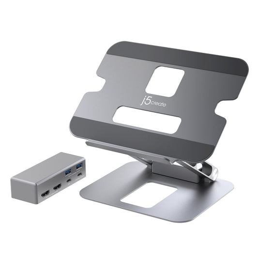 J5create Multi-Angle Dual HDMI Laptop Stand - JTS426