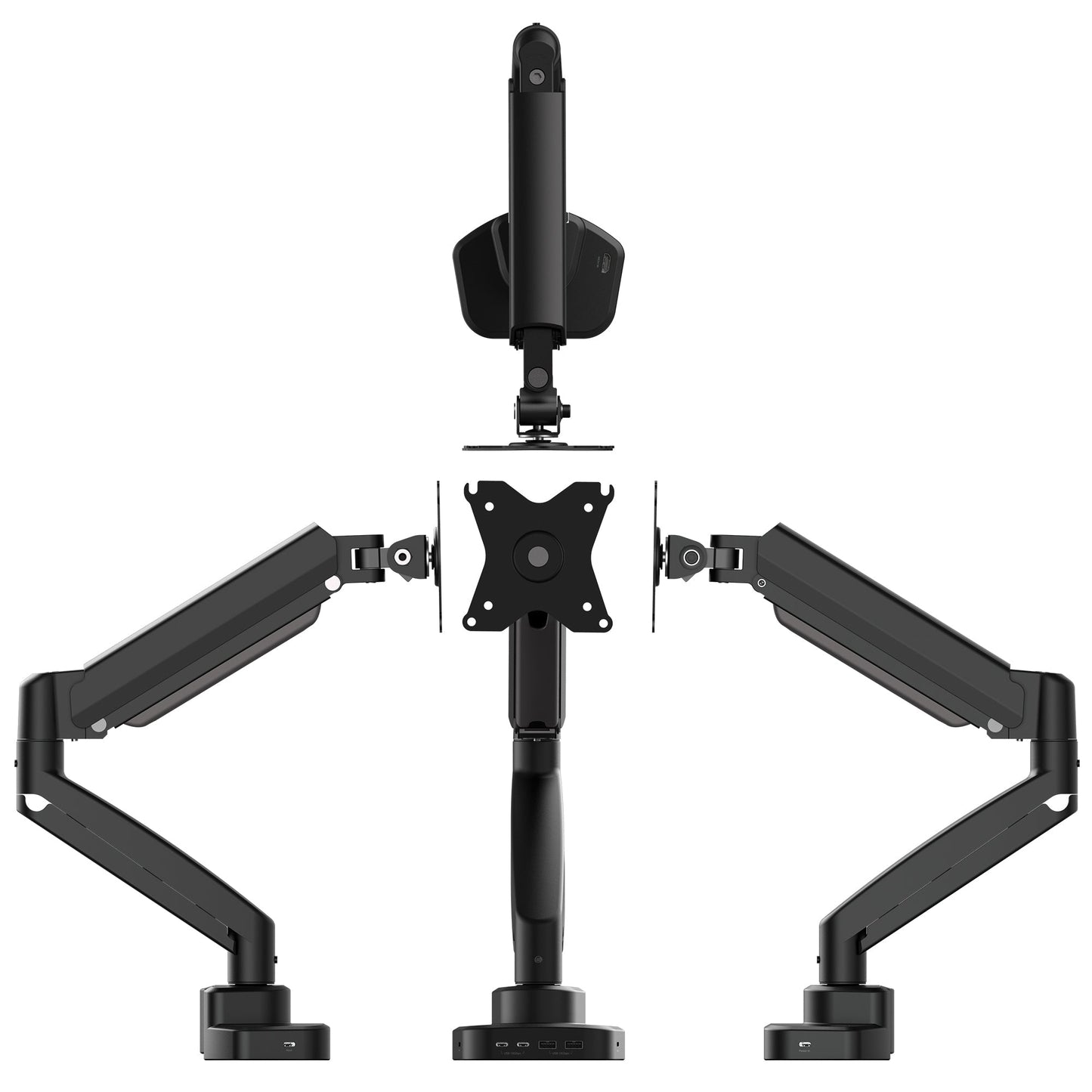 J5create Ergonomic Monitor Mount with Dock - JTSA301
