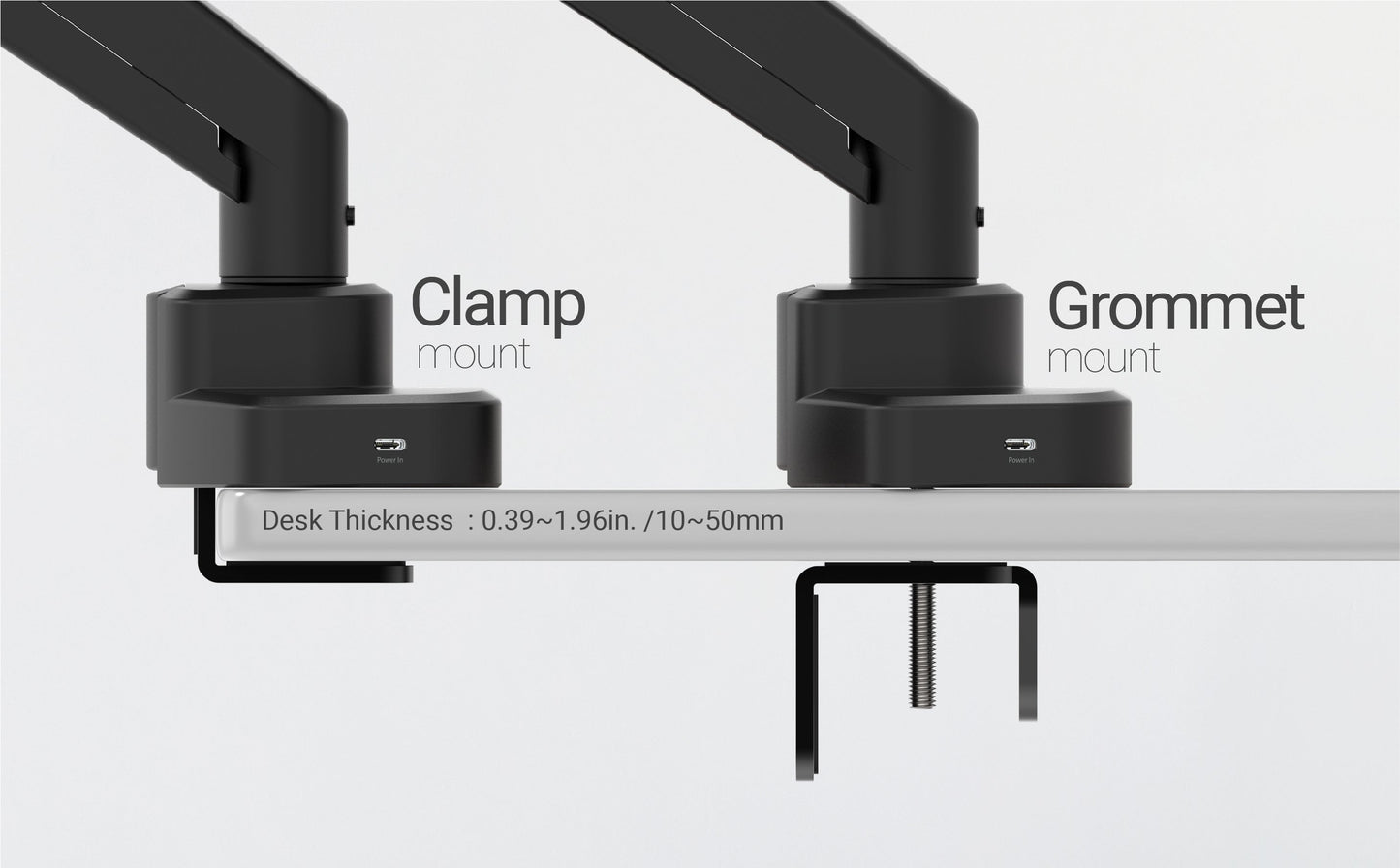 J5create Ergonomic Monitor Mount with Dock - JTSA301