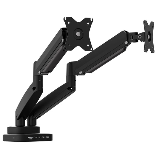 J5create Ergonomic Dual-Monitor Mount with Docking Station - JTSA302