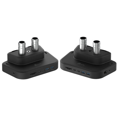 J5create Ergonomic Dual-Monitor Mount with Docking Station - JTSA302