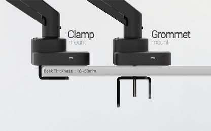 J5create Ergonomic Dual-Monitor Mount with Docking Station - JTSA302