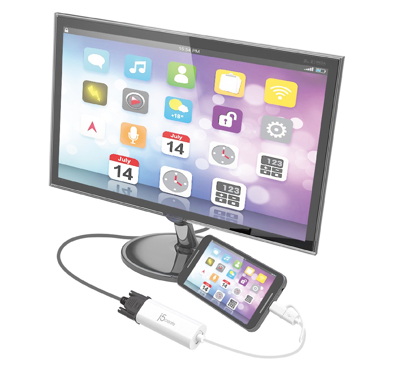J5create Android USB to VGA Display Adapter - JUA161C
