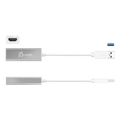 J5create USB 3.0 to HDMI Slim Display Adapter - JUA355
