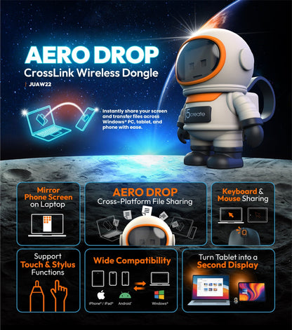 J5create AERO DROP CrossLink Wireless Dongle - JUAW22