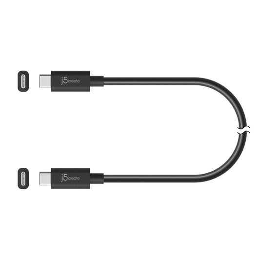 J5create Full-Featured USB-C Cable (USB4 Gen 3) - JUC28L08