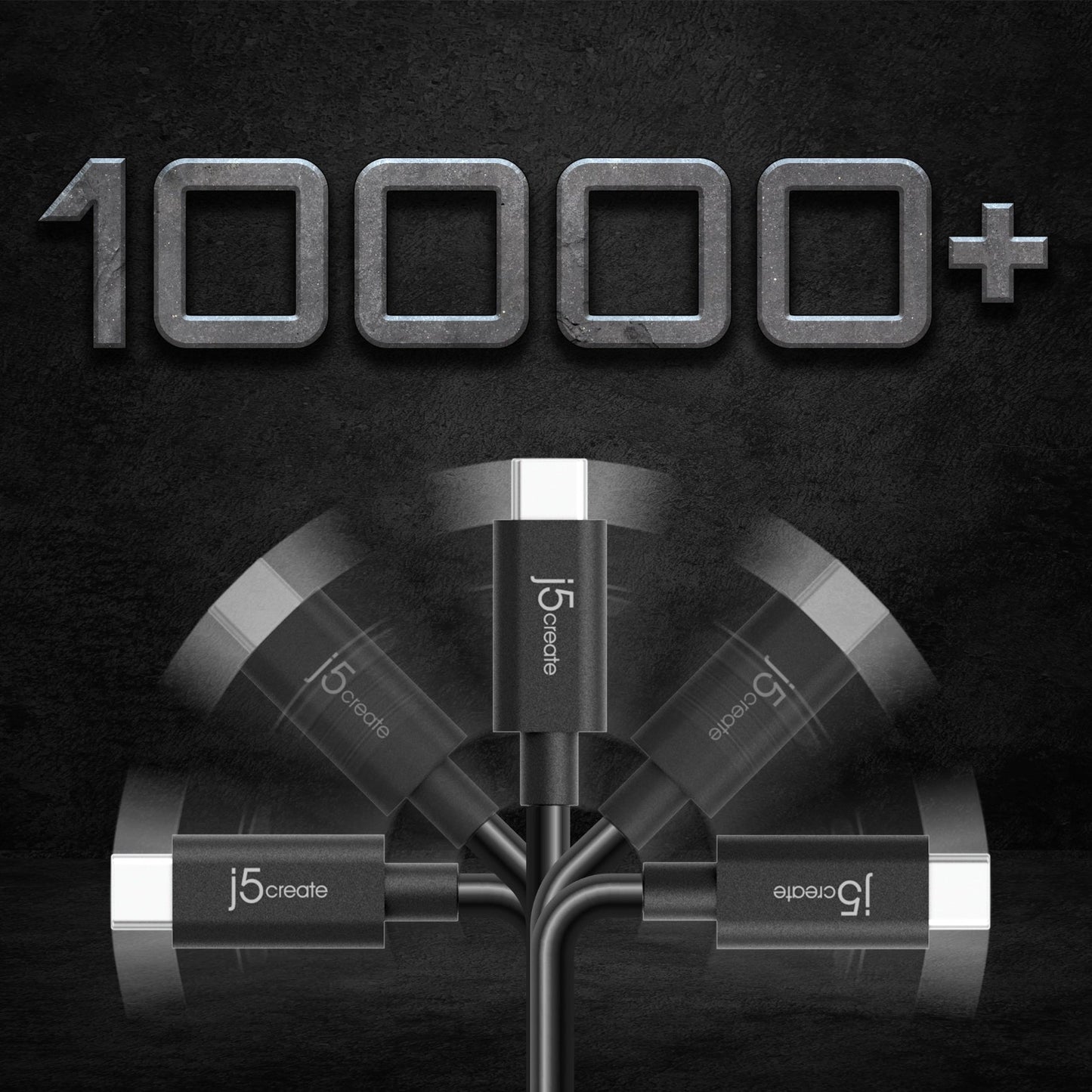 J5create Full-Featured USB-C Cable (USB4 Gen 3) - JUC28L08