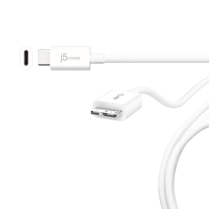J5create USB Type-C 3.1 To USB 3.0 Micro-B Cable - JUCX07