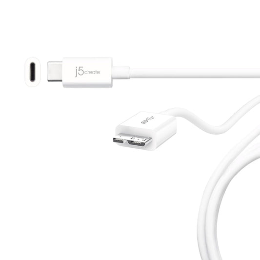 J5create USB Type-C 3.1 To USB 3.0 Micro-B Cable - JUCX07