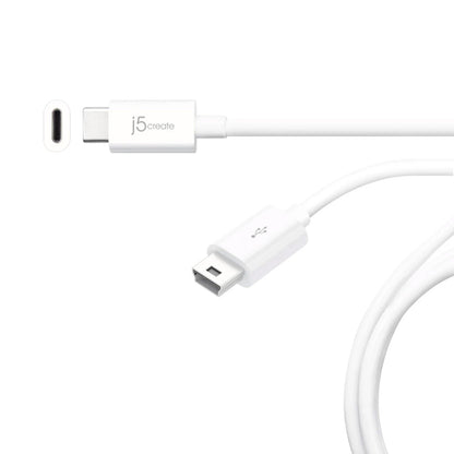 J5create USB Type-C 2.0 to Mini-B Cable - JUCX10