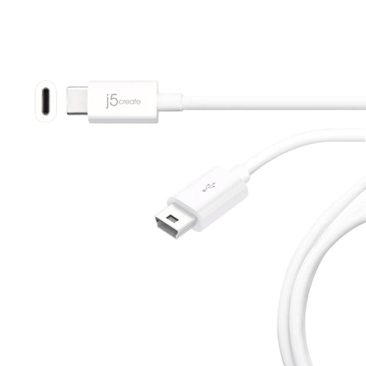 J5create USB Type-C 2.0 to Mini-B Cable - JUCX10