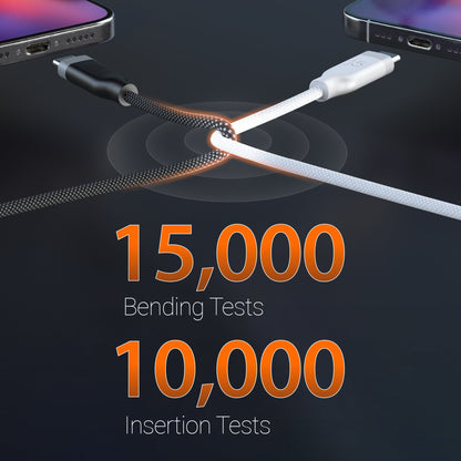 J5create USB-C 3-in-1 Charge and Data Cable - JUCX19L12B