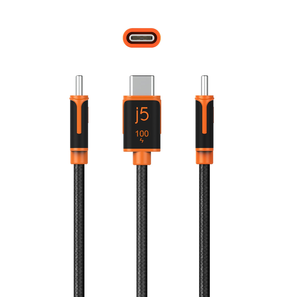 J5create USB-C 100W Sync & Charge Cable - JUCX25L18