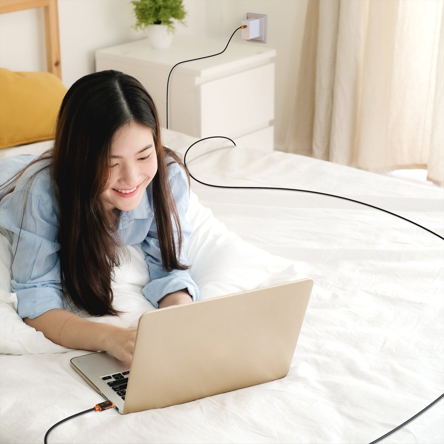 J5create USB-C 100W Sync & Charge Cable - JUCX25L30