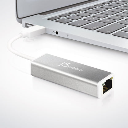 J5create USB 3.0 Gigabit Ethernet Adapter - JUE130
