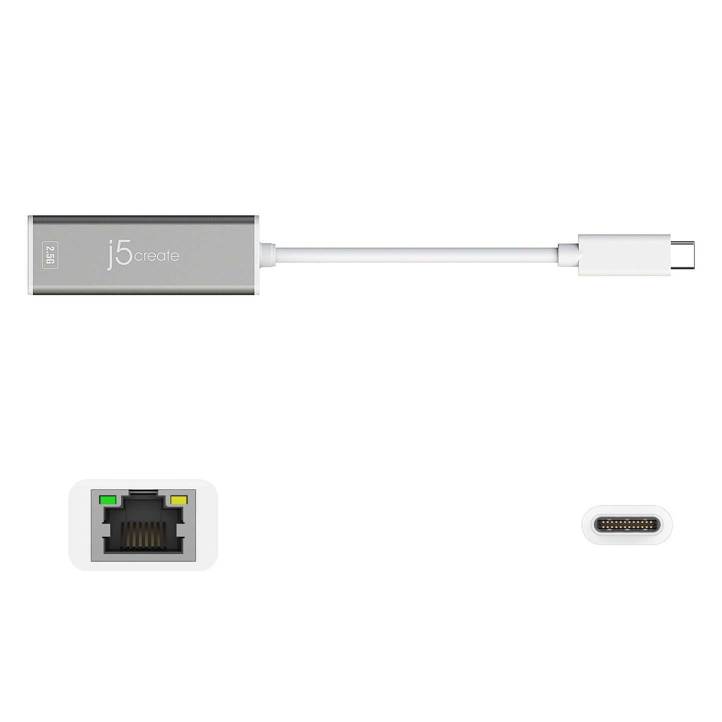 J5create USB-C to 2.5G Ethernet Adapter - JCE145