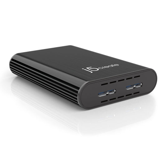 J5create Dual USB 3.0 to Gigabit Ethernet Sharing Adapter - JUE230