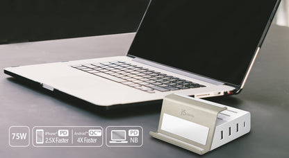 J5create 75W PD USB-C™ Super Charger - JUP4275