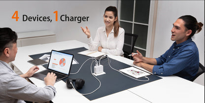 J5create 130W GaN USB-C 4-Port Charger - JUP43130