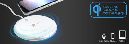 J5create Mightywave 10W Wireless Charger - JUPW1101