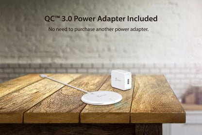 J5create Mightywave 10W Wireless Charger - JUPW1101