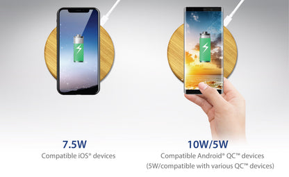 J5create Mightywave 10W Wireless Charger - JUPW1101W