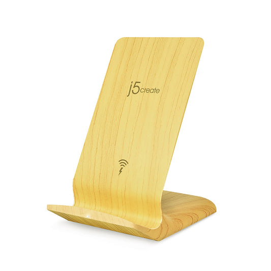 J5create Mightywave 10W 2-Coil Wireless Fast Charger - JUPW1102W