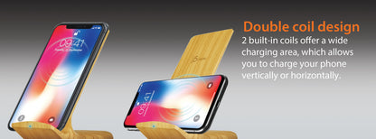 J5create Mightywave 10W 2-Coil Wireless Fast Charger - JUPW1102W