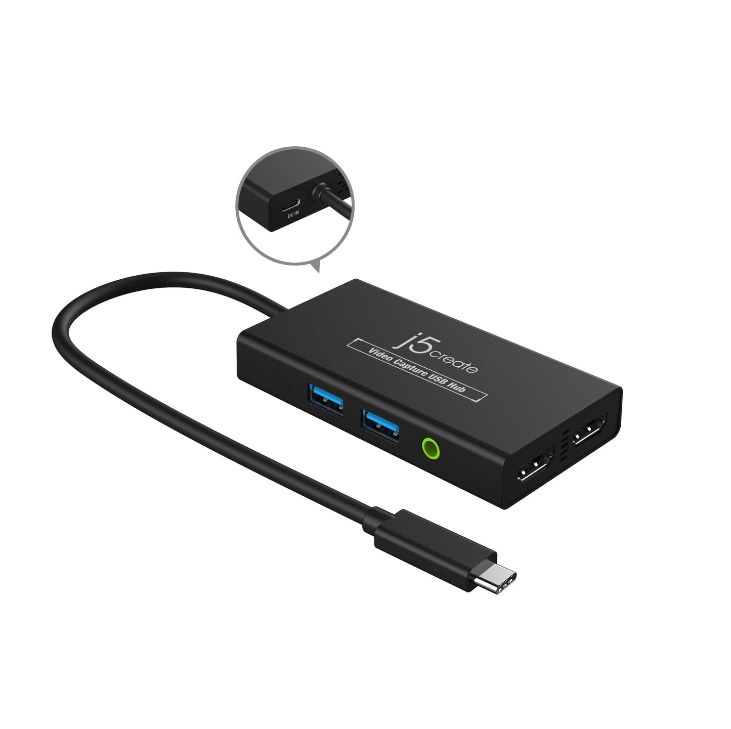 J5create Video Capture USB Hub - JVA01