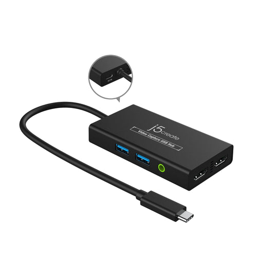 J5create Video Capture USB Hub - JVA01