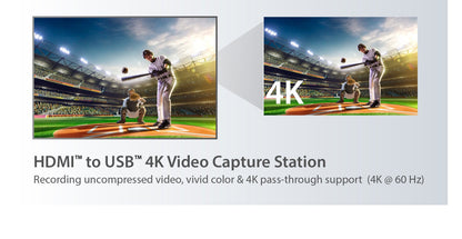 J5create HDMI to USB Type-C Game Capture Station - JVA04