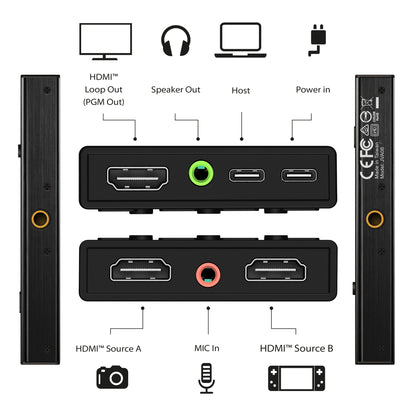 J5create Dual HDMI Video Capture - JVA06