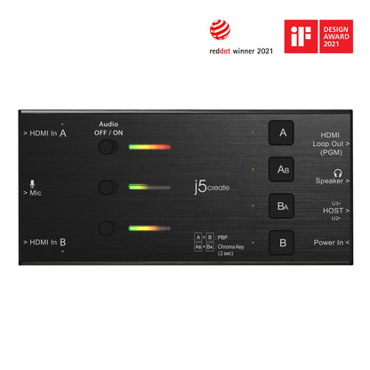 J5create Dual HDMI Video Capture - JVA06