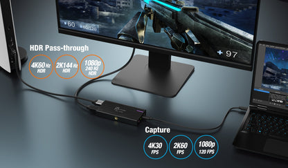 J5create 4K Game Capture Station - JVA14