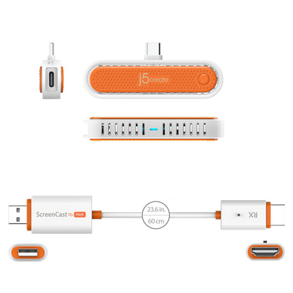J5create ScreenCast Mini Duo - JVAW60