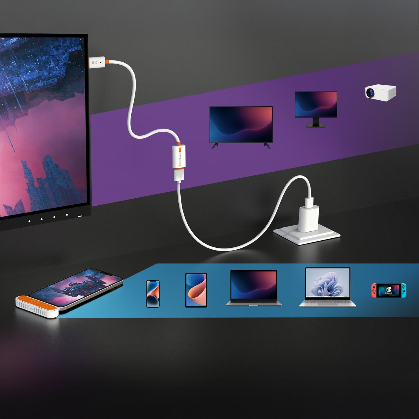 J5create ScreenCast Mini Duo - JVAW60