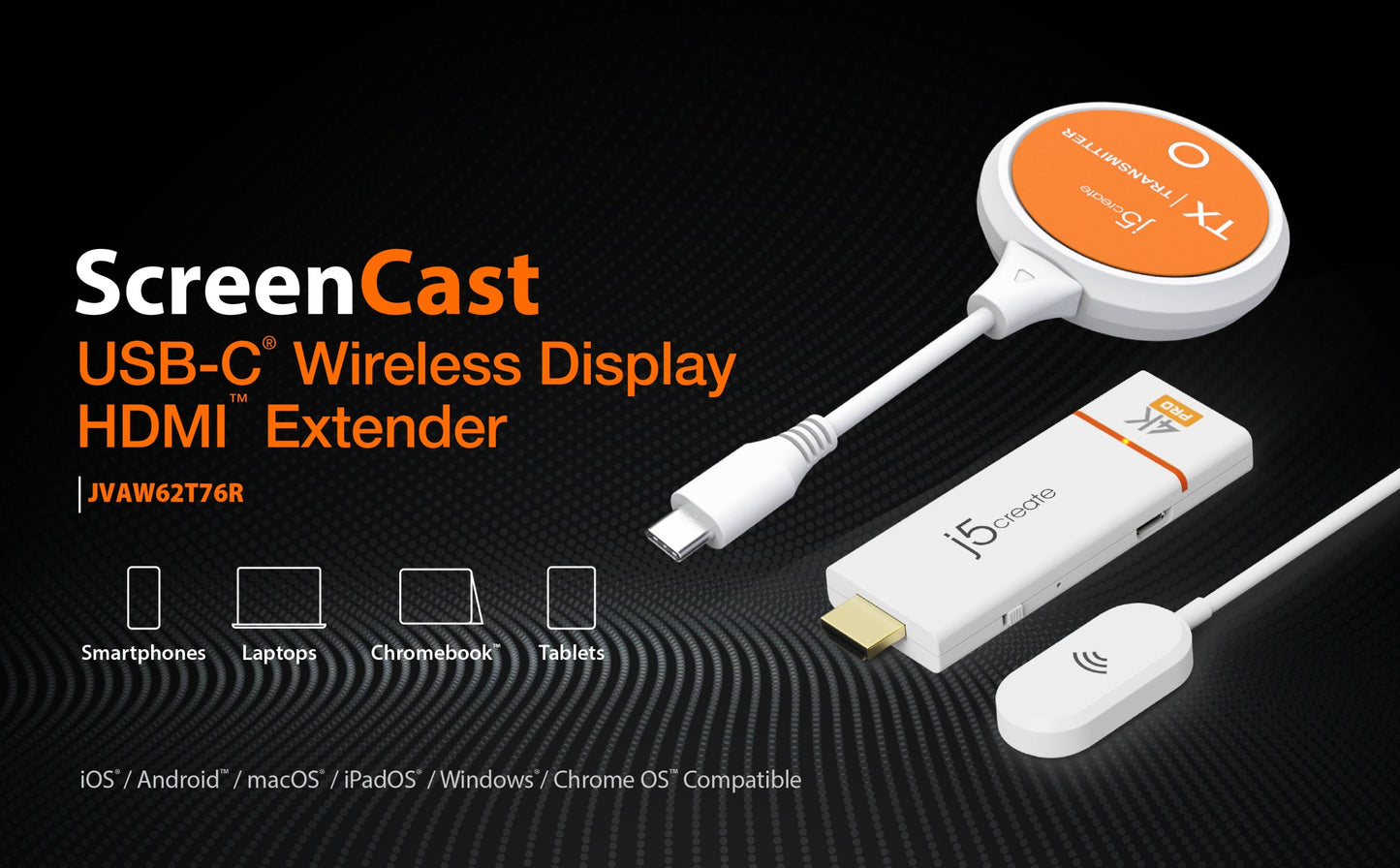 J5create ScreenCast Enterprise Edition - JVAW62T76R