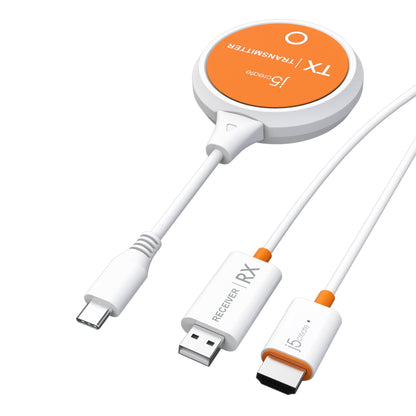 J5create ScreenCast USB-C Wireless Display HDMI Extender - JVAW62