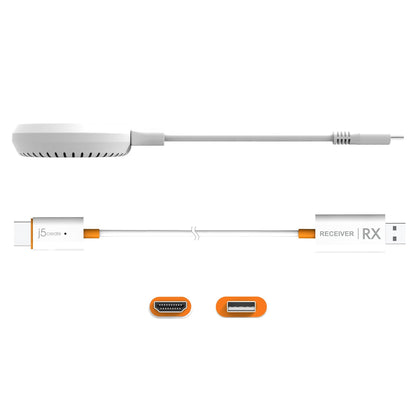 J5create ScreenCast USB-C Wireless Display HDMI Extender - JVAW62