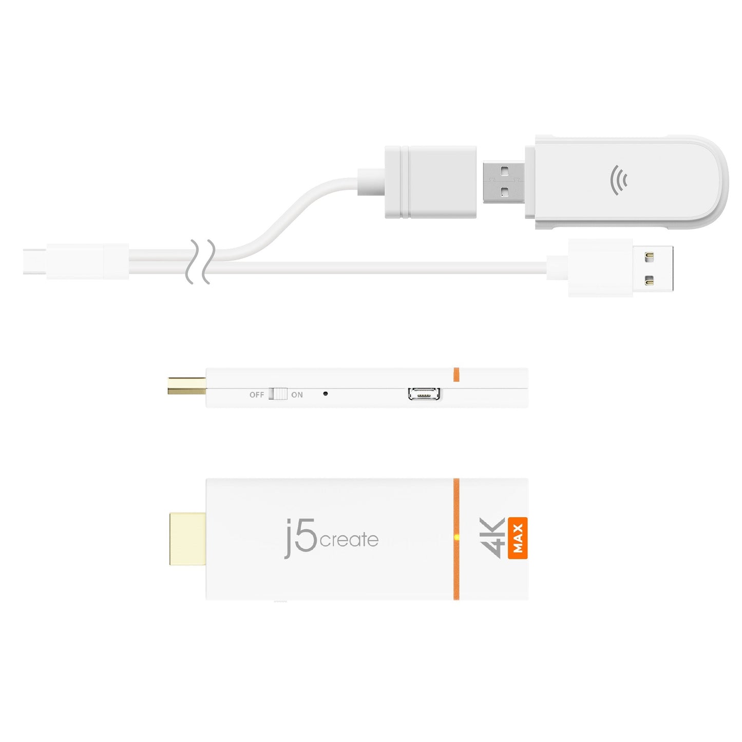 J5create ScreenCast 4K Max Wireless Display Adapter - JVAW76MAX