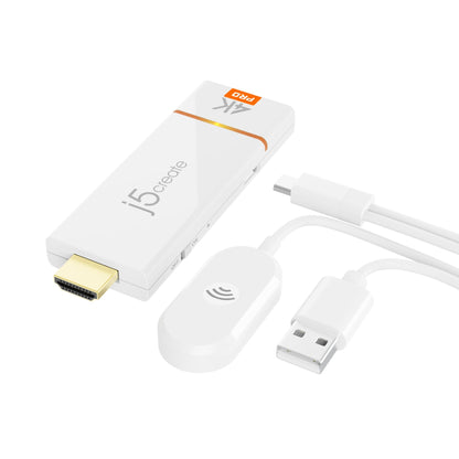 J5create ScreenCast 4K Pro Wireless Display Adapter - JVAW76PRO