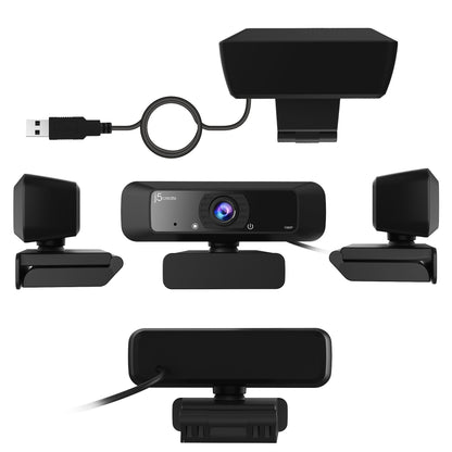 J5create USB HD Webcam with 360° Rotation - JVCU100