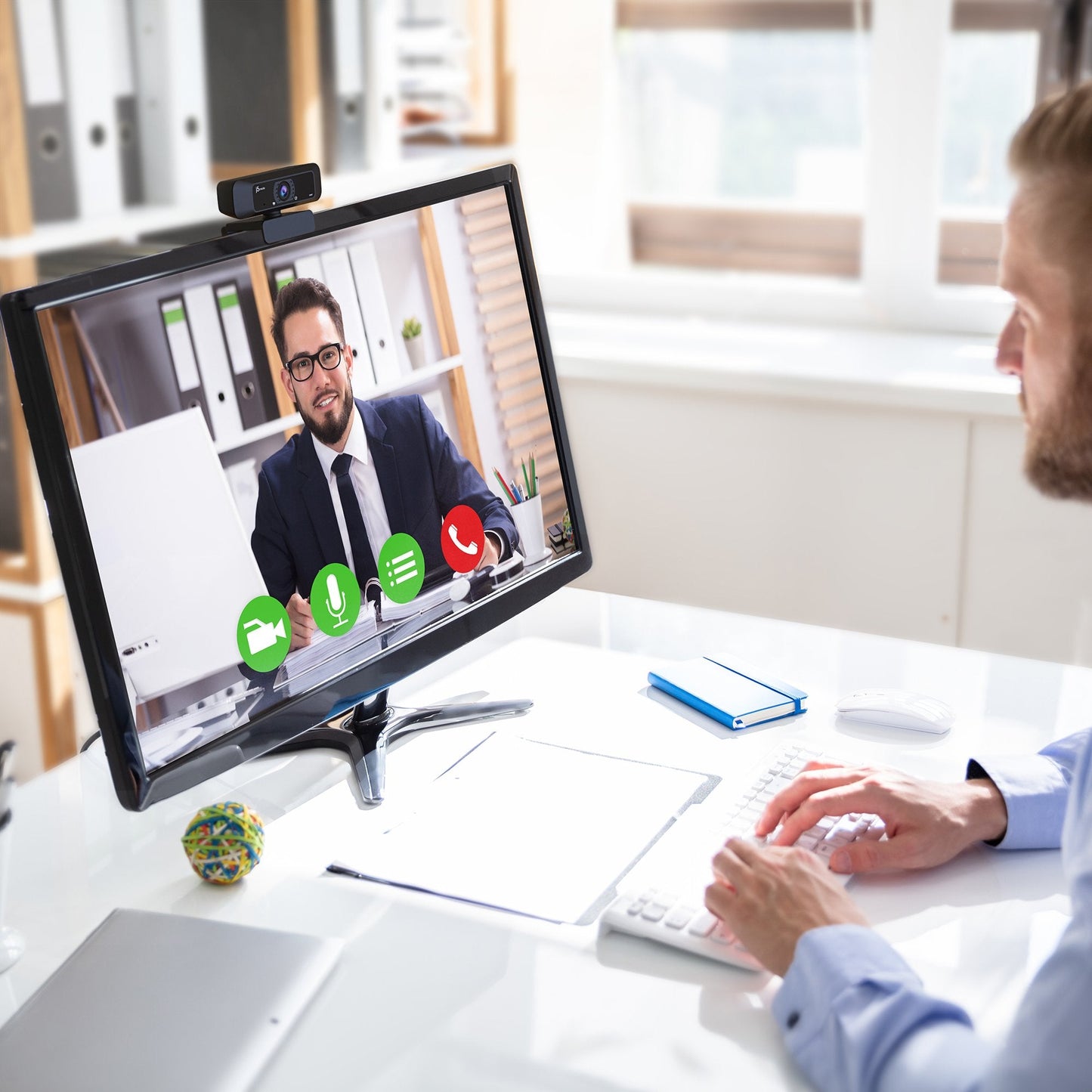 J5create USB HD Webcam with 360° Rotation - JVCU100