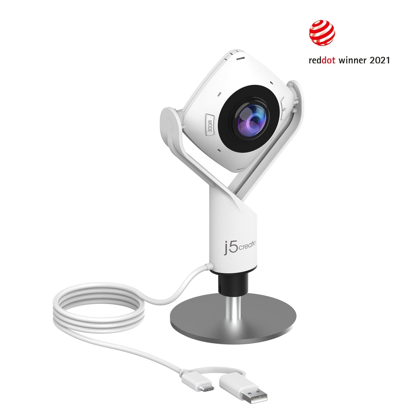 J5create 360° All Around Webcam - JVCU360