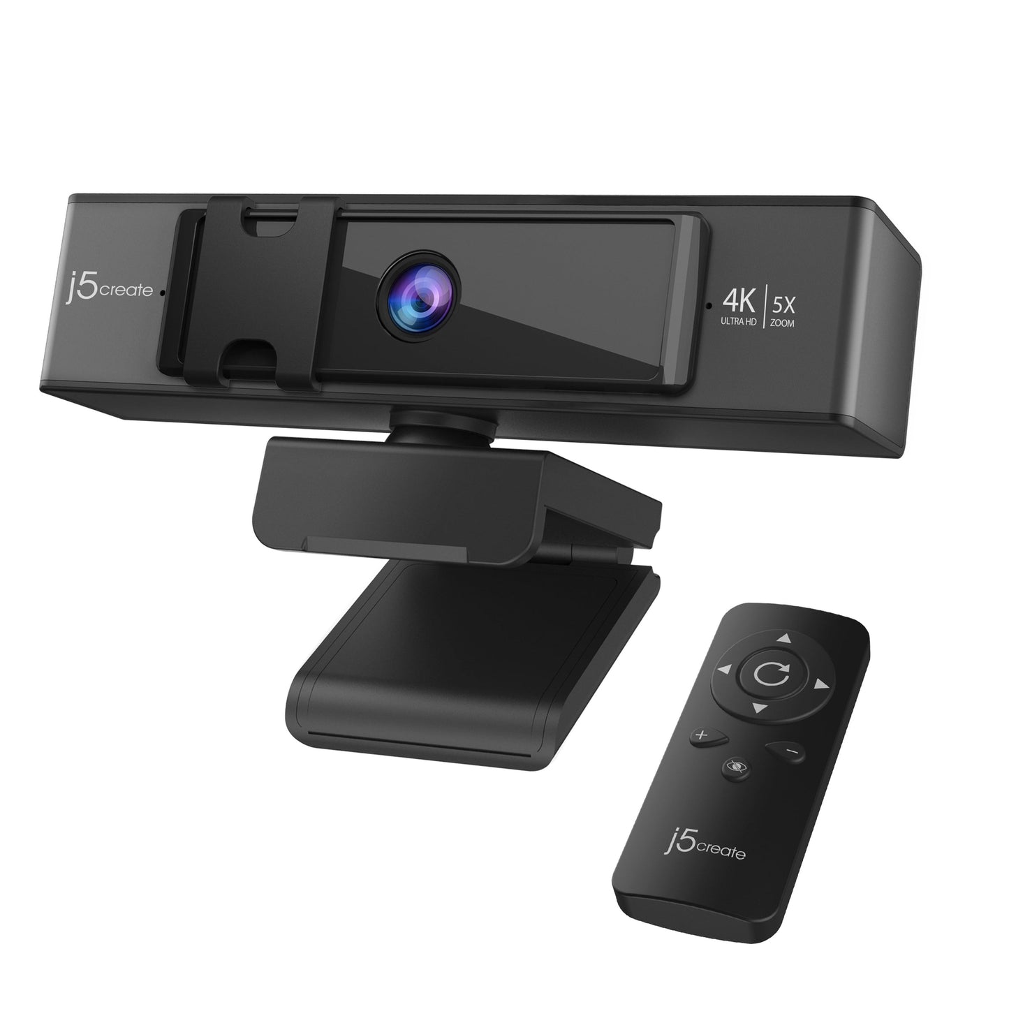 J5create USB 4K ULTRA HD Webcam with 5x Digital Zoom Remote Control - JVCU435